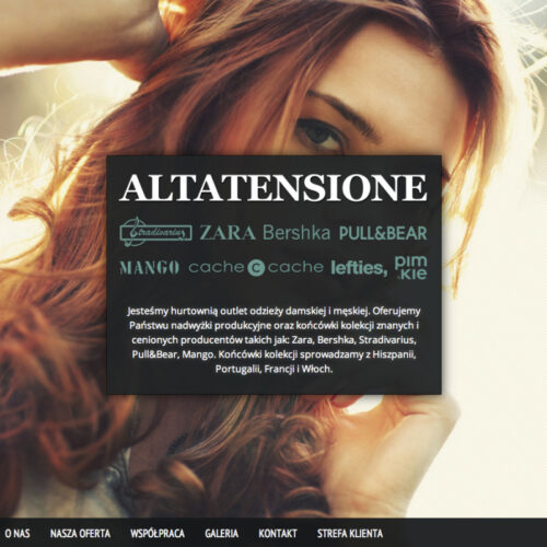 Altatensione – hurtownia odzieży